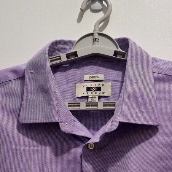 Joseph Abboud Other - Joseph Abboud Long Sleeve Dress Shirt - Big/Tall - Lavender - 18.5 Neck